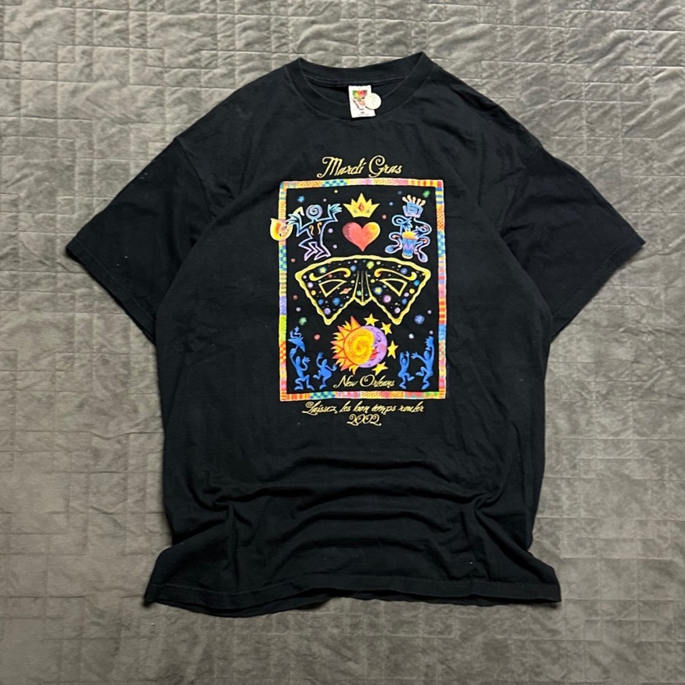 Vintage Y2K 2002 Mardi Gras Celebration Shirt